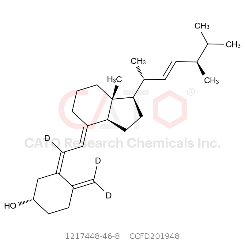 CAS No.:1217448-46-8,Vitamin D2-d3