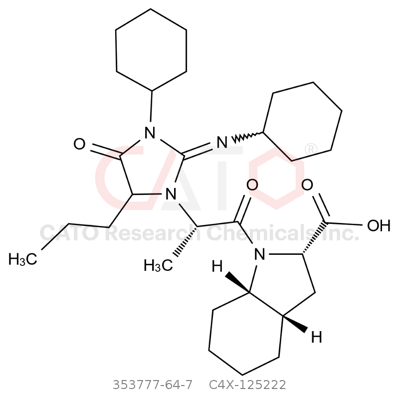 CAS No.:353777-64-7,Perindopril Impurity 22 (Mixture of Diastereomers)