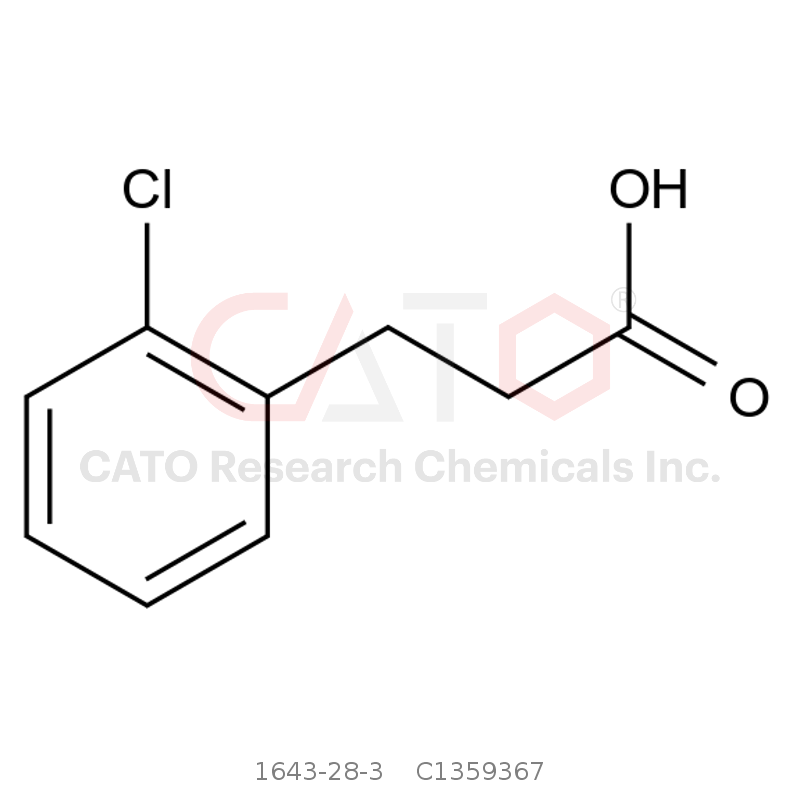 CAS No.:1643-28-3,3-(2-氯苯基)丙酸