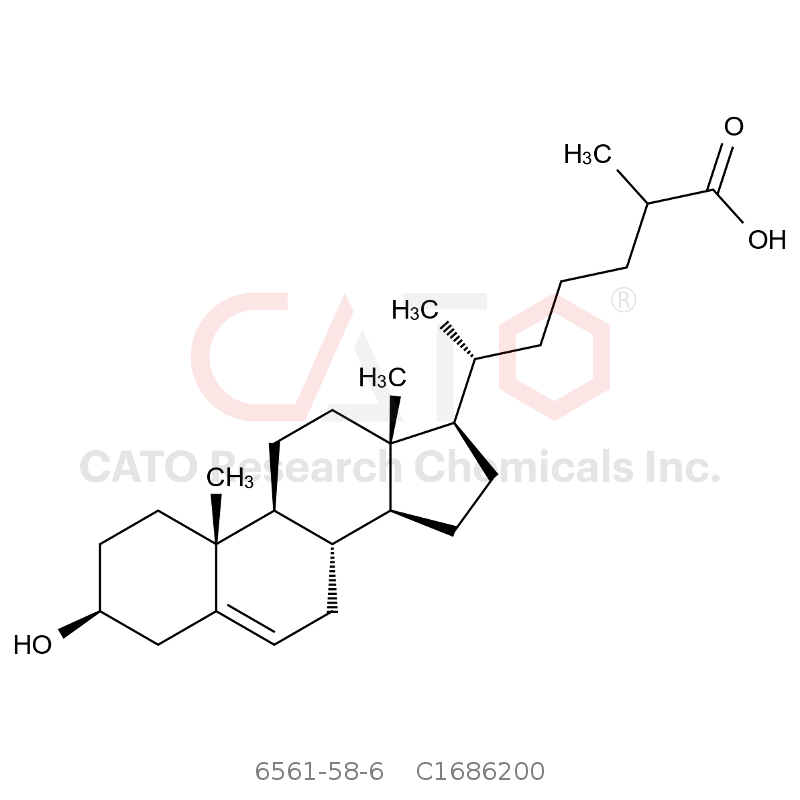 CAS No.:6561-58-6,3β-羟基-5-胆烯酸