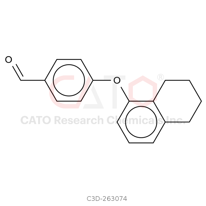 4-((5,6,7,8-tetrahydronaphthalen-1-yl)oxy)benzaldehyde