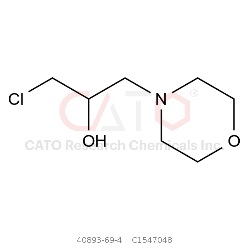 CAS No.:40893-69-4,1-氯-3-吗啉丙烷-2-醇