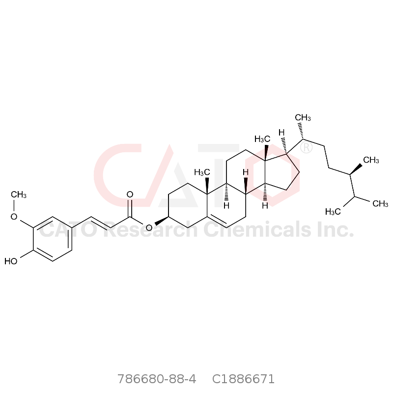 CAS No.:786680-88-4,奥利佐醇杂质7（（E）-菜籽甾醇阿魏酸酯）