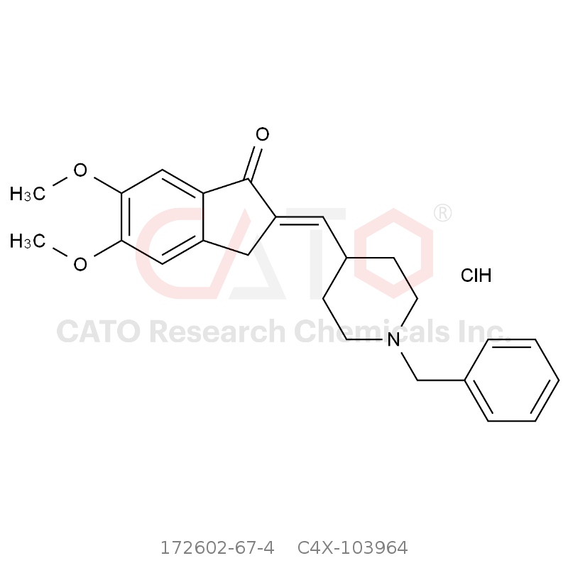 CAS No.:172602-67-4,Donepezil Hydrochloride Monohydrate EP Impurity F