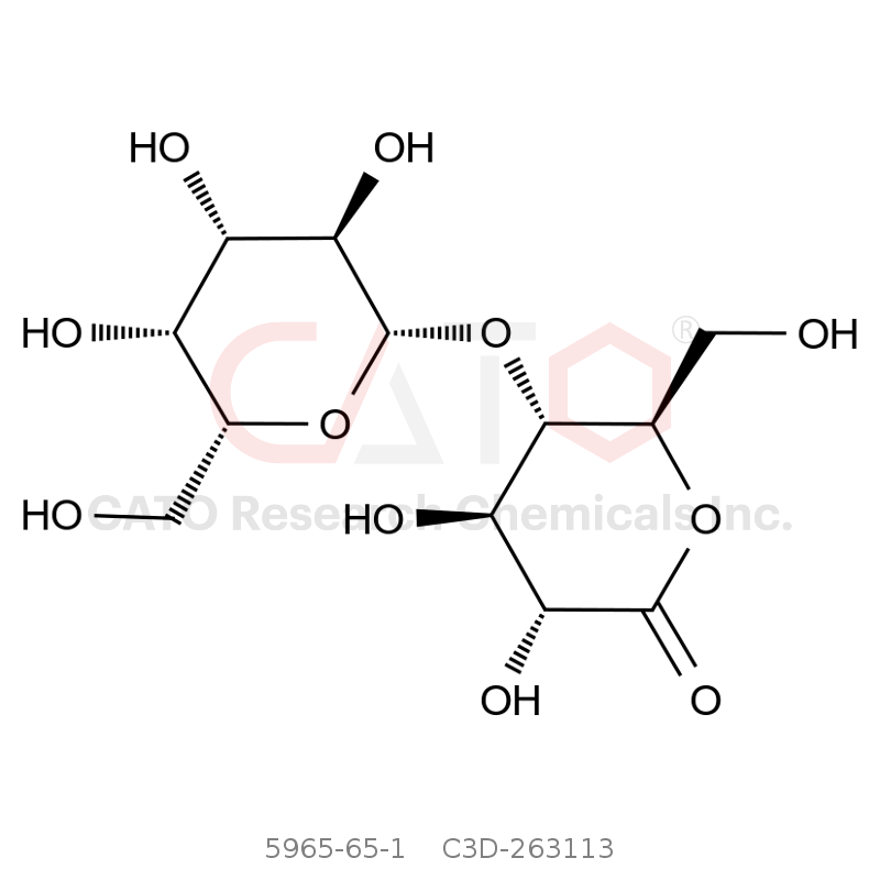 CAS No.:5965-65-1,4-O-BETA-D-吡喃半乳糖基-D-葡萄糖酸 DELTA-内酯