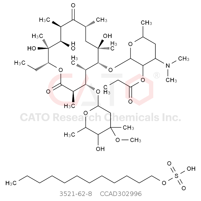 CAS No.:3521-62-8,Erythromycin Estolate