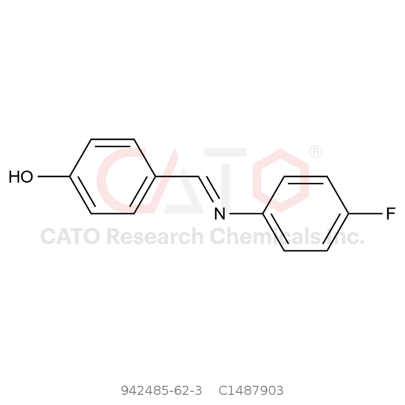 CAS No.:942485-62-3,(E)-4-(((4-氟苯基)亚氨基)甲基)苯酚