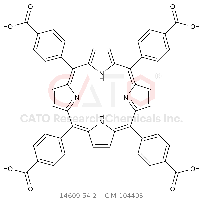 CAS No.:14609-54-2,中-四(4-羧基苯基)卟吩