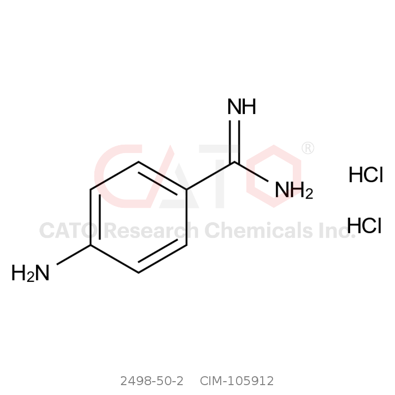CAS No.:2498-50-2,氨基苯甲脒二盐酸盐