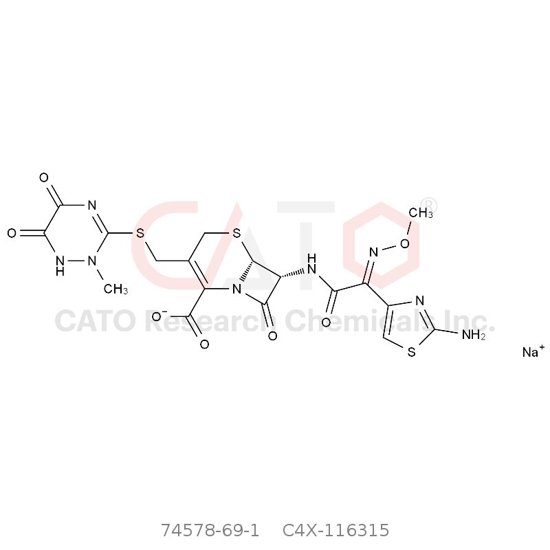 CAS No.:74578-69-1,Ceftriaxone Disodium