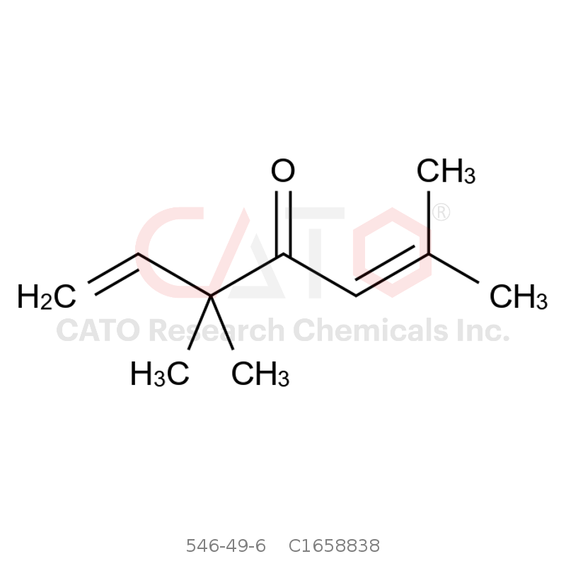 CAS No.:546-49-6,3,3,6-三甲基庚-1,5-二烯-4-酮