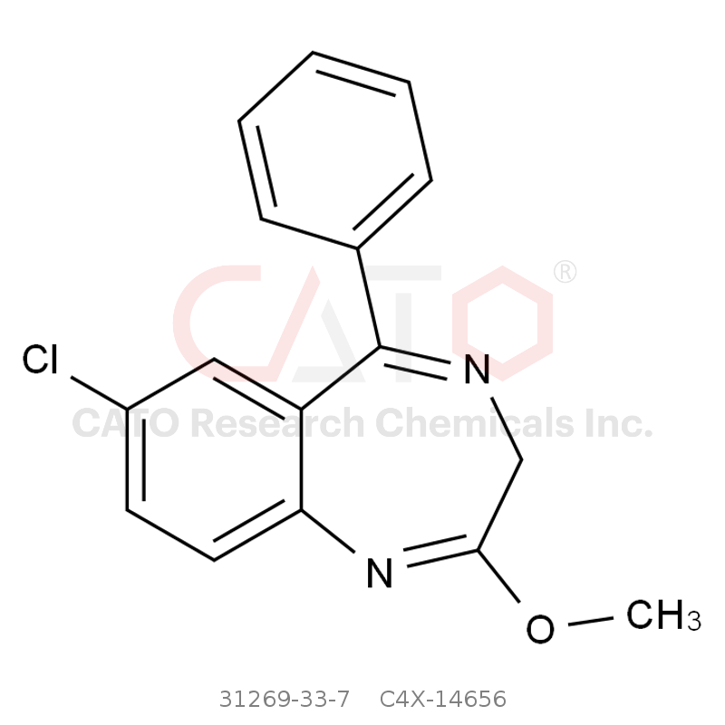 CAS No.:31269-33-7,Diazepam EP Impurity F