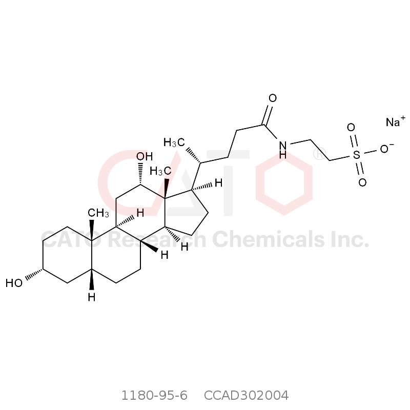 CAS No.:1180-95-6,牛磺脱氧胆酸钠
