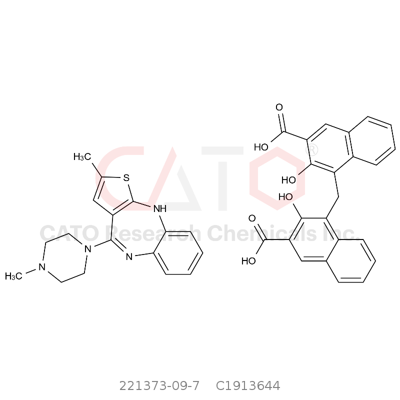 CAS No.:221373-09-7,Olanzapine  Pamoic Acid