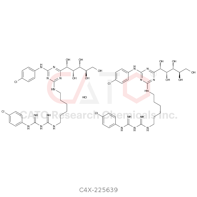 CAS No.:552-72-7（free base）,Chlorhexidine EP Impurity J HCl