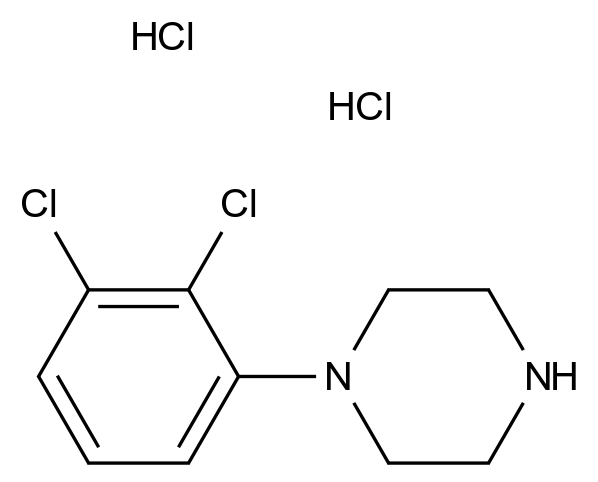 阿立哌唑EP杂质B二盐酸盐 结构式