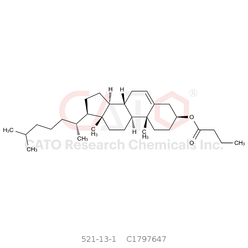 CAS No.:521-13-1,胆固醇丁酸酯