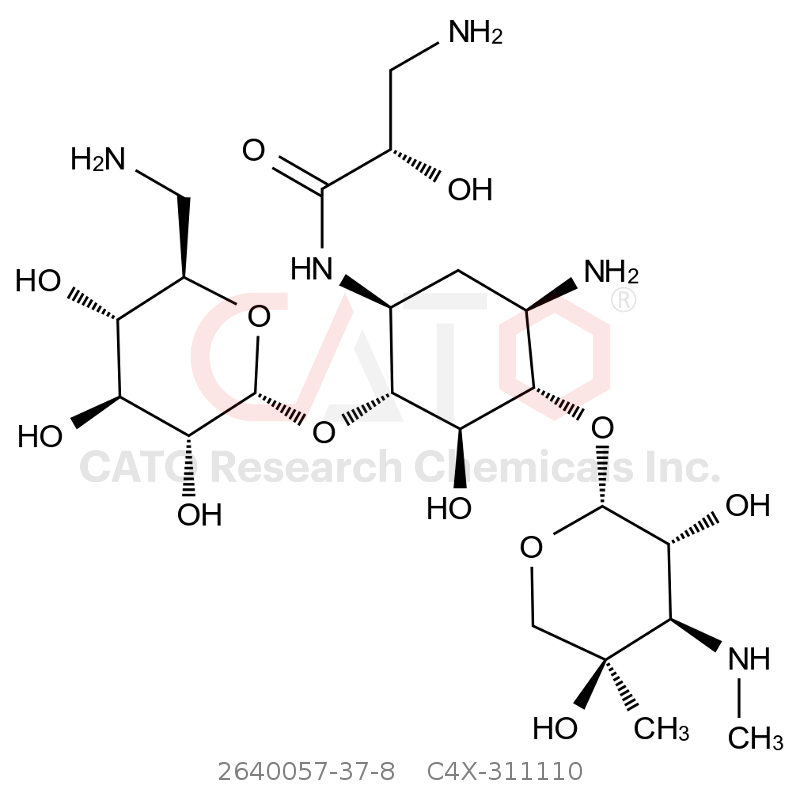 CAS No.:2640057-37-8,Isepamicin Impurity 10