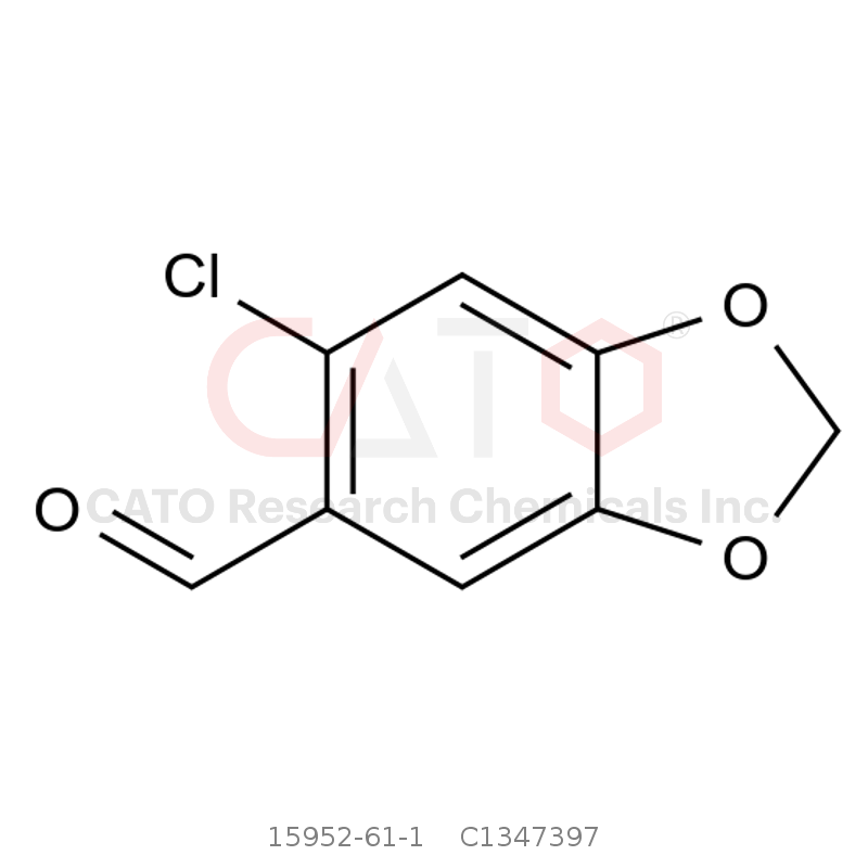 CAS No.:15952-61-1,6-Chlorobenzo[d][1,3]dioxole-5-carbaldehyde