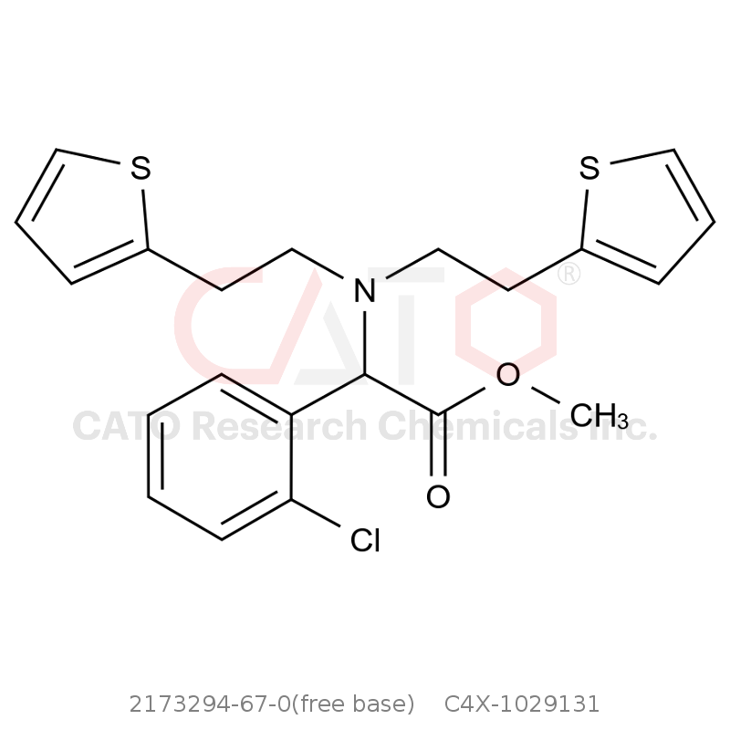 CAS No.:2173294-67-0(free base),Clopidogrel Impurity 131