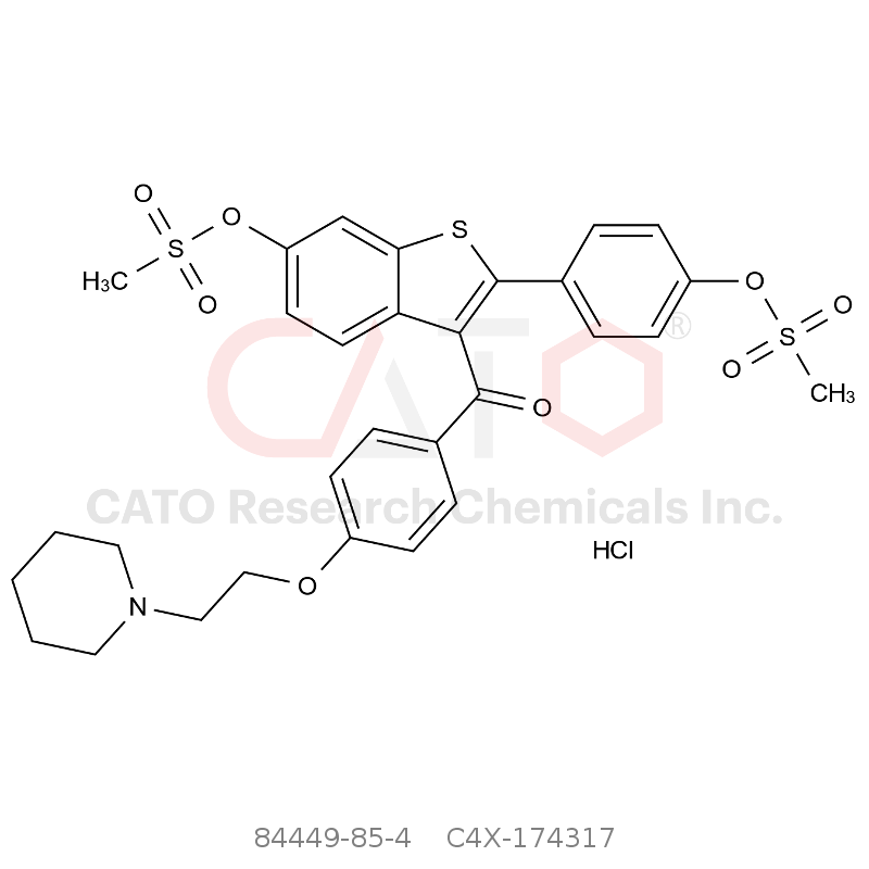 CAS No.:84449-85-4,雷洛昔芬杂质17