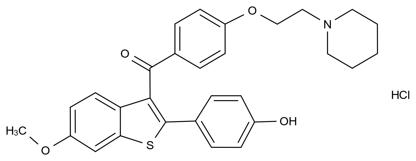 雷洛昔芬杂质21 Raloxifene Impurity 21 CAS 84541-37-7 结构式 Chemical Structure