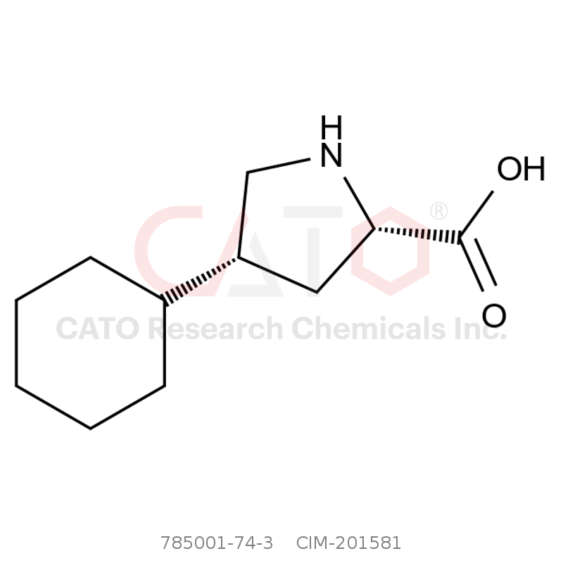 CAS No.:785001-74-3,(2S,4R)-4-环己基吡咯烷-2-羧酸