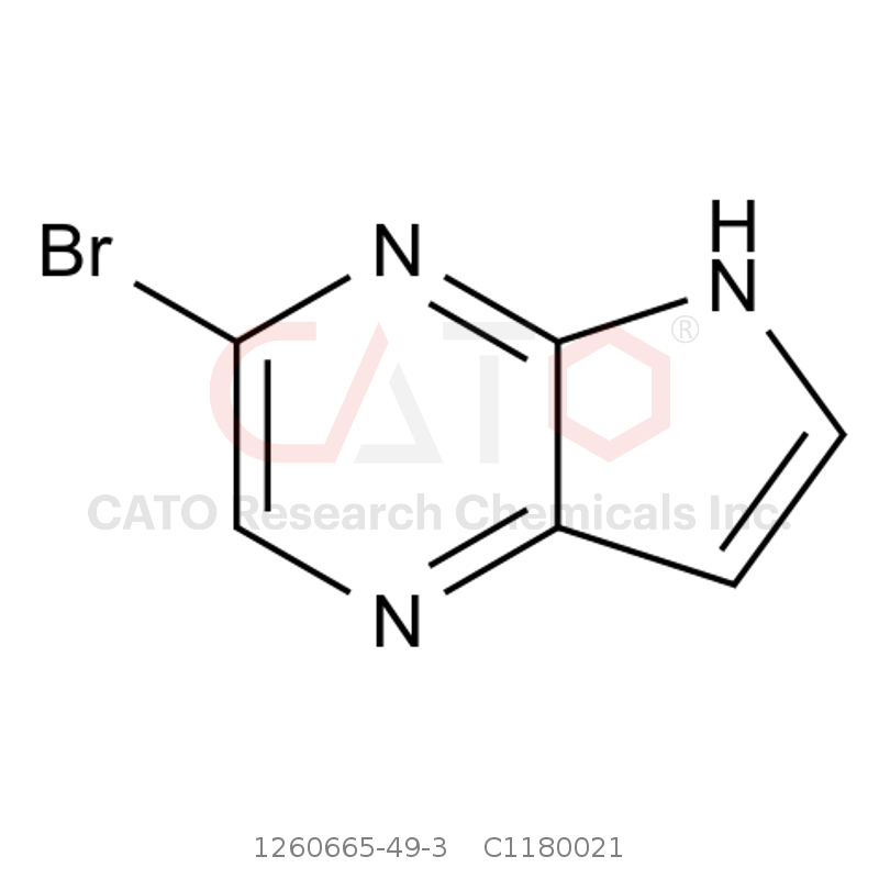 CAS No.:1260665-49-3,3-溴-5H-吡咯并[2,3-b]吡嗪