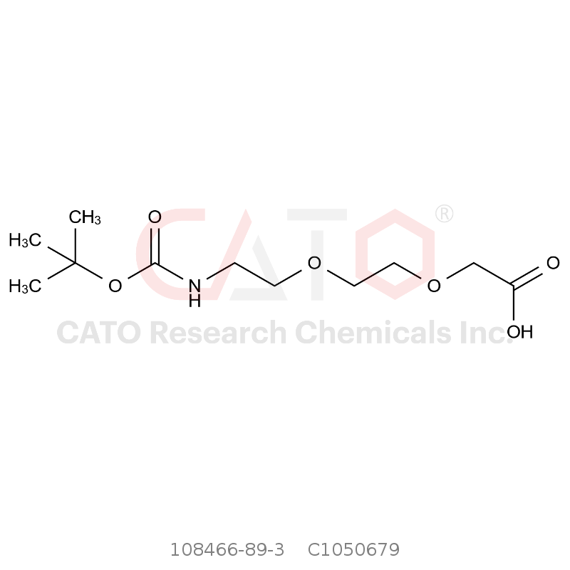 CAS No.:108466-89-3,2-[2-(叔丁氧羰基氨基)乙氧基]乙氧基乙酸