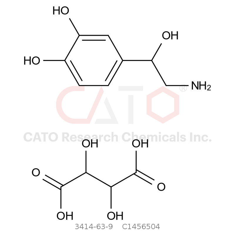 CAS No.:3414-63-9,酒石酸去甲肾上腺素
