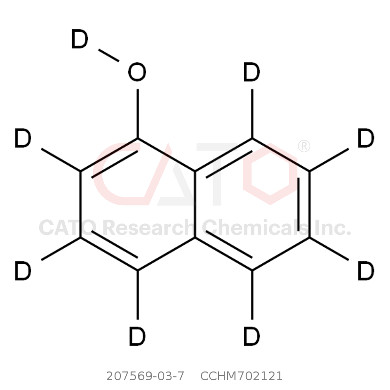 CAS No.:207569-03-7,1-萘酚-D8