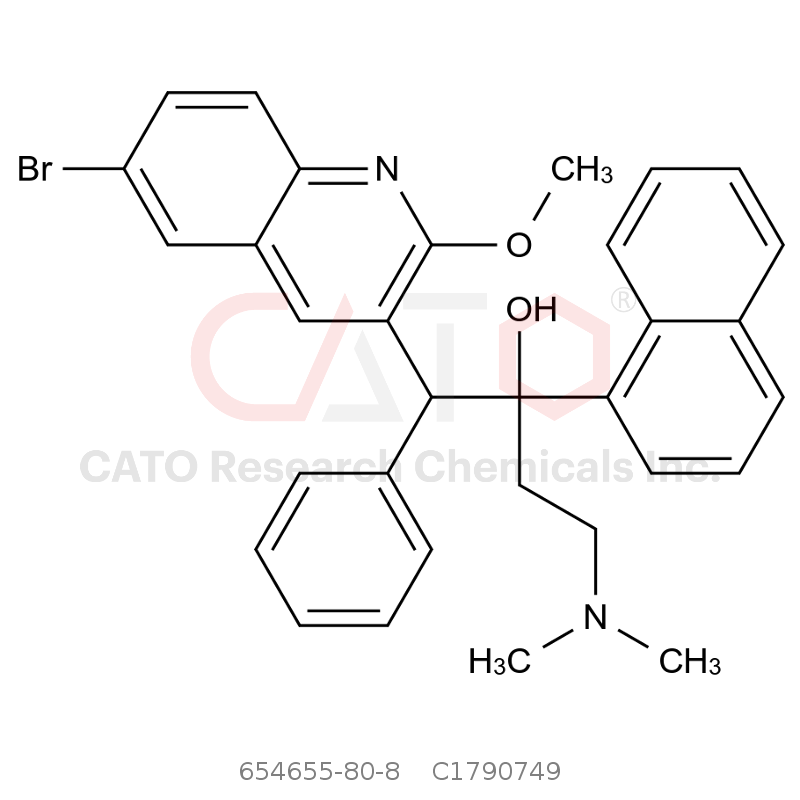 CAS No.:654655-80-8,Bedaquiline (Mixture of Diastereomers)