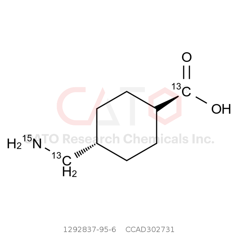 CAS No.:1292837-95-6,氨甲环酸-13C2,15N
