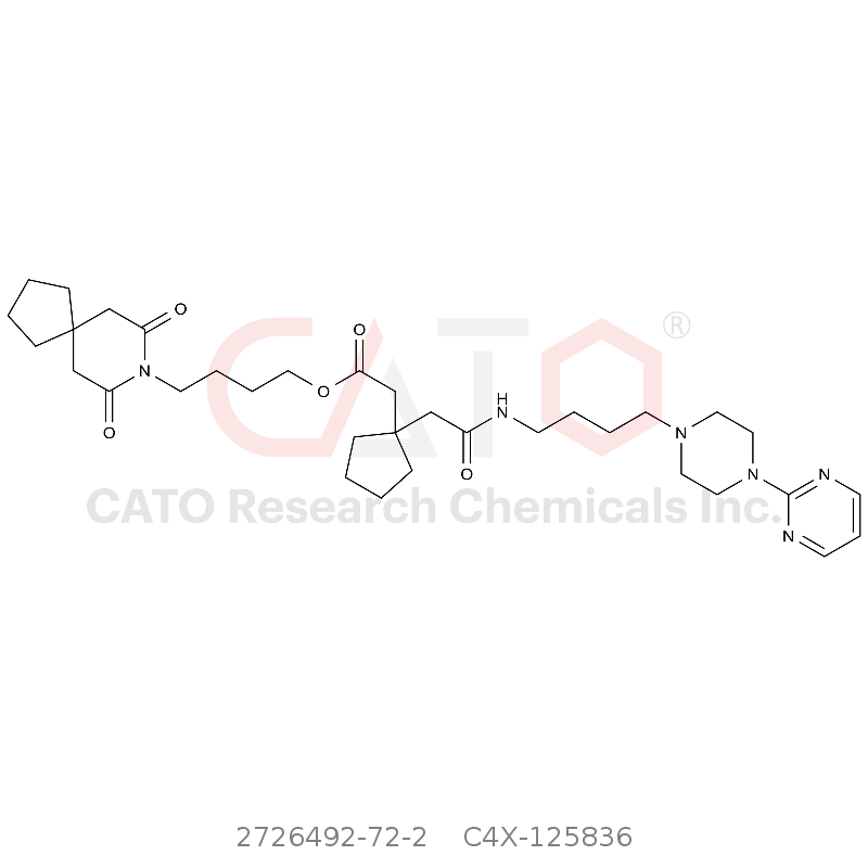 CAS No.:2726492-72-2,Buspirone EP Impurity J
