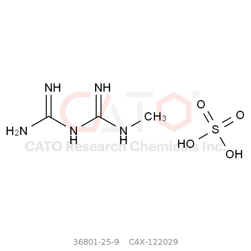 CAS No.:36801-25-9,Metformin EP Impurity E Sulfate