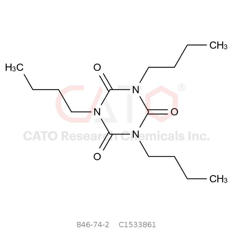 CAS No.:846-74-2,1,3,5-三丁基-1,3,5-三嗪-2,4,6(1H,3H,5H)-三酮