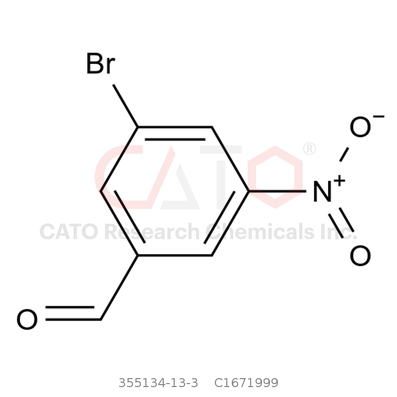 CAS No.:355134-13-3,3-溴-5-硝基苯甲醛