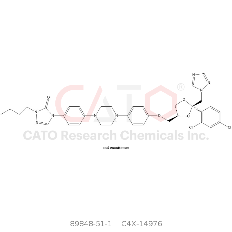 CAS No.:89848-51-1,Itraconazole EP Impurity F