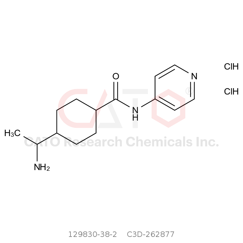 CAS No.:129830-38-2,Y-27632二盐酸盐