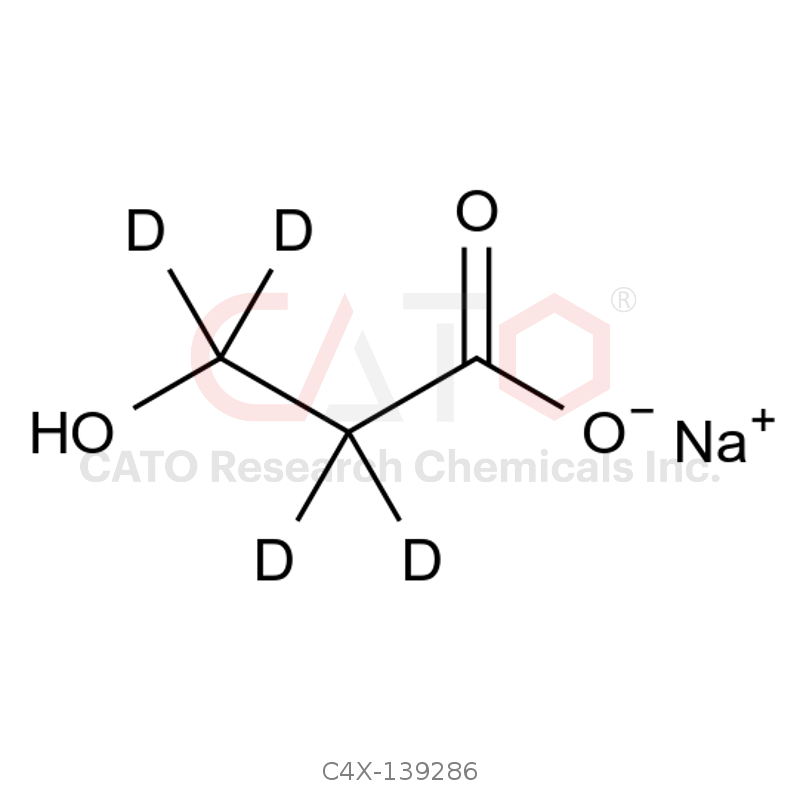 3-Hydroxypropionic Acid-D4 Sodium Salt