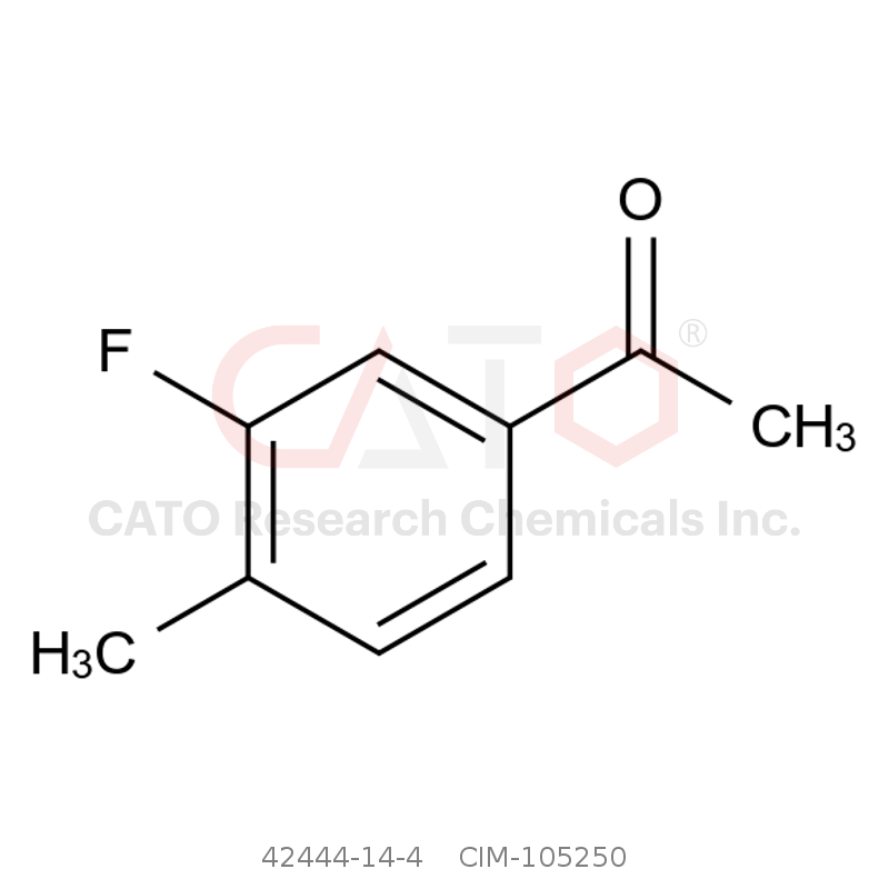 CAS No.:42444-14-4,1-(3-Fluoro-4-methylphenyl)ethan-1-one