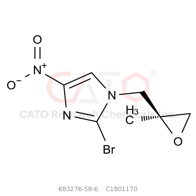 CAS No.:683276-58-6,(S)-2-Bromo-1-((2-methyloxiran-2-yl)methyl)-4-nitro-1H-imidazole