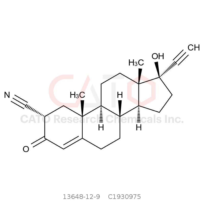 CAS No.:13648-12-9,2α-Cyano-Ethisterone