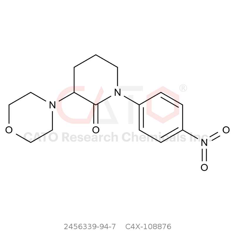 CAS No.:2456339-94-7,Apixaban Impurity 76