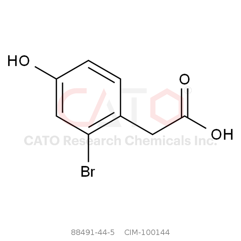 CAS No.:88491-44-5,2-（2-溴-4-羟基苯基）乙酸