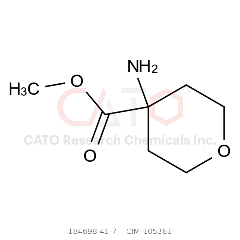 CAS No.:184698-41-7,Methyl 4-Aminotetrahydropyran-4-Carboxylate