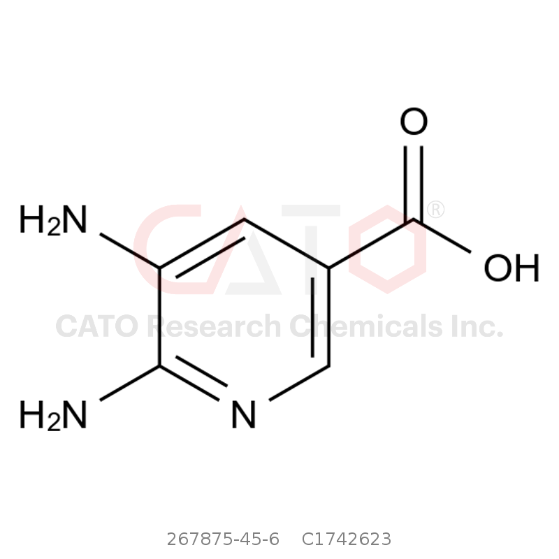 CAS No.:267875-45-6,5,6-Diaminonicotinic acid