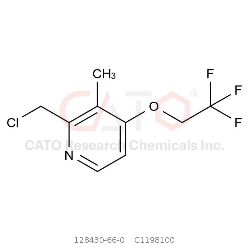 CAS No.:128430-66-0,2-ChloroMethyl-3-Methyl-4-trifluoroethylpyridine