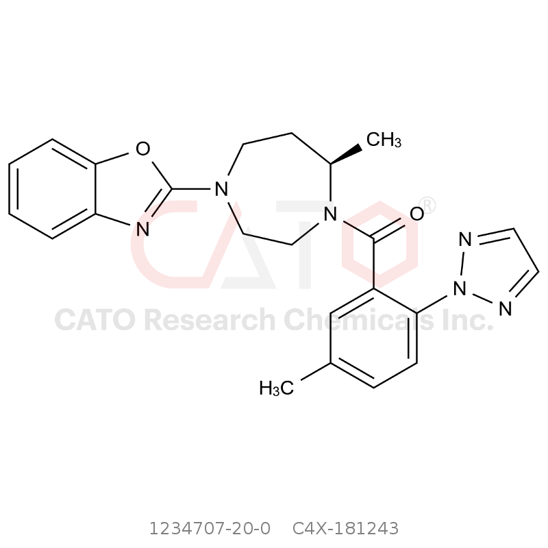 CAS No.:1234707-20-0,Suvorexant Impurity 43