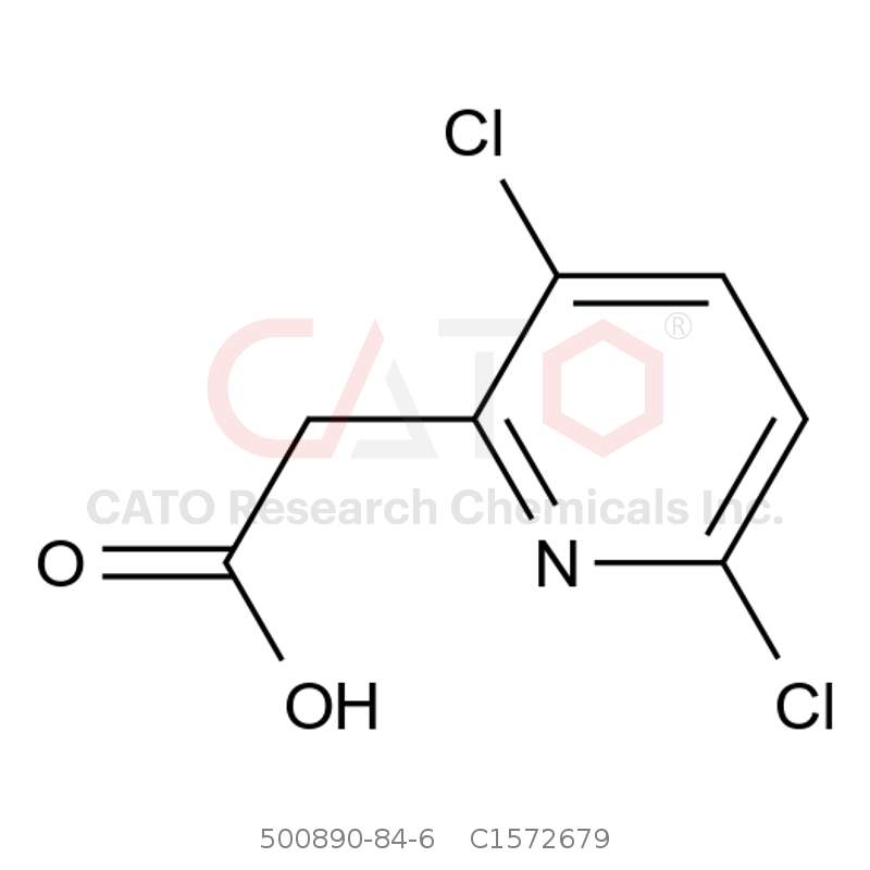 CAS No.:500890-84-6,2-(3,6-二氯吡啶-2-基)乙酸